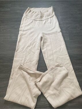 Ardenes Knit pants with fold over